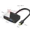 cap thunderbolt to hdmi vga ugreen 10439