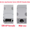 Đầu hàn cáp SCSI SM-6E female chân cái Servo, encoder