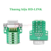 đầu bấm db9 chân đực HD-link