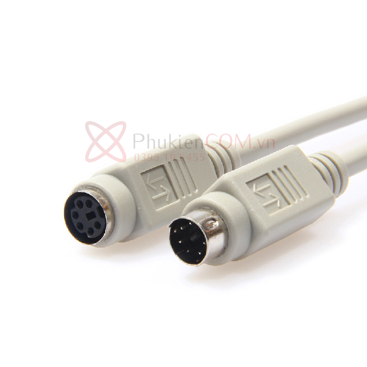 cáp PS2 MD6 đực sang MD6 đực cái