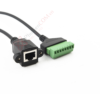 LAN RJ45 Female to 8P8C Terminal Block