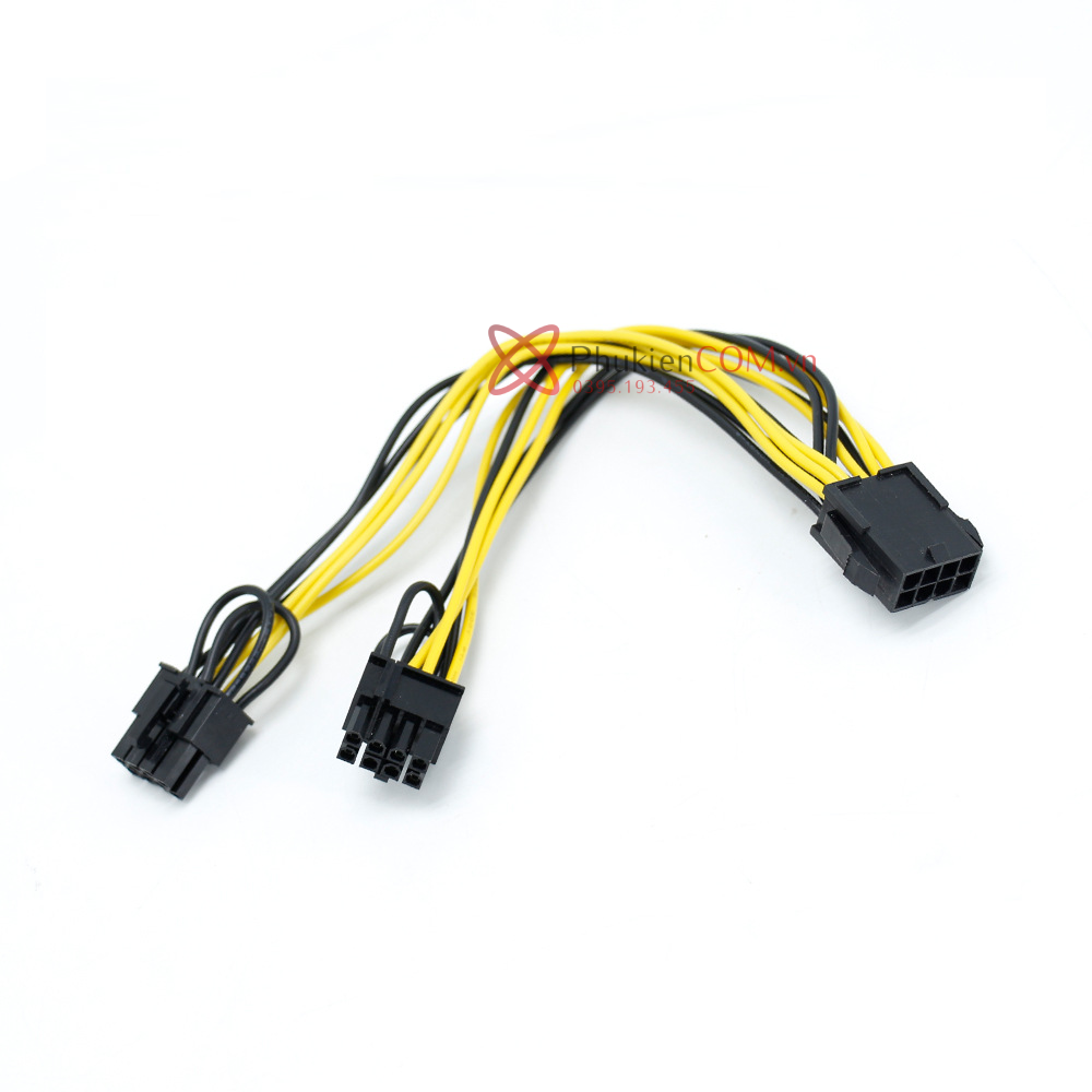 Dây nguồn 8Pin PCIe trơn