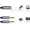 Cáp Audio Ugreen gộp 2 cổng Mic & Loa vào 1 cổng 3,5mm