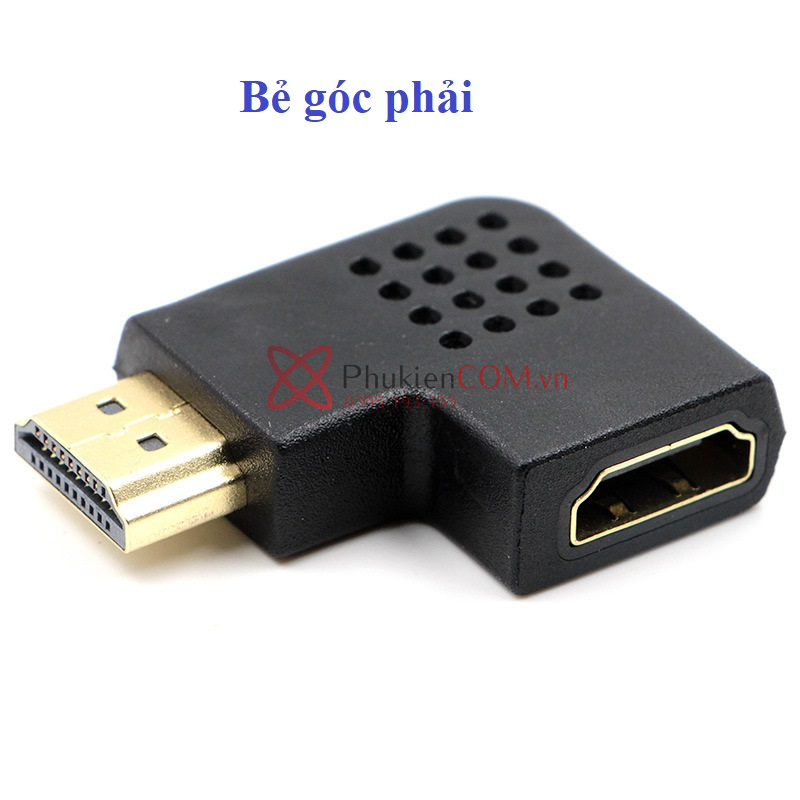 đầu giắc nối HDMI bẻ góc phải