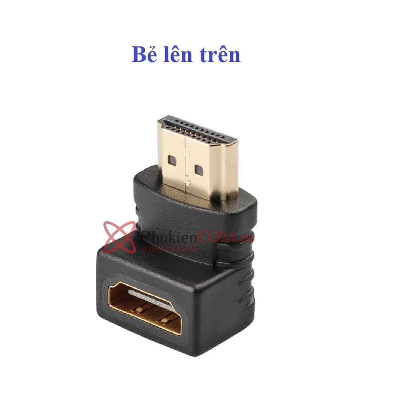 đầu giắc nối HDMI bẻ lên