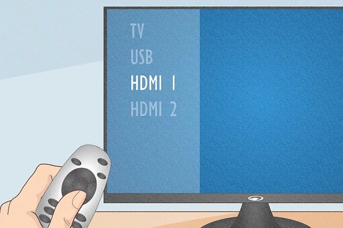 Chọn nguồn HDMI đầu vào