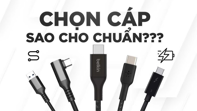 Những Điều Lưu Ý Khi Mua Dây Cáp USB-C, những sai lầm phổ biến