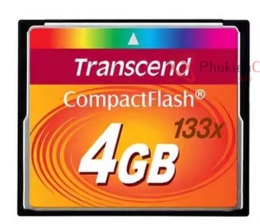 Thẻ Nhớ CF 4GB Transcend 133X Chính Hãng Cho Máy CNC, PLC Công Nghiệp