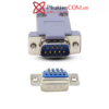 bộ Đầu hàn DB9 chân đực kèm ốp nhựa
