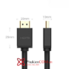 Dây cáp HDMI 1.4 hỗ trợ 4K FullHD Ethernet Ugreen