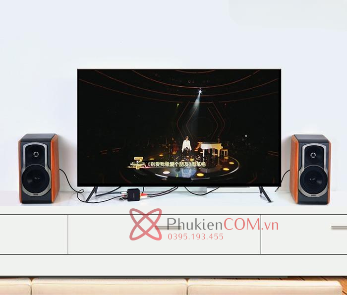 Thiết bị chuyển đổi âm thanh quang Optical sang AV 3.5mm RCA Ugreen 30910