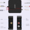 Thiết bị chuyển đổi âm thanh quang Optical sang AV 3.5mm RCA Ugreen 30910