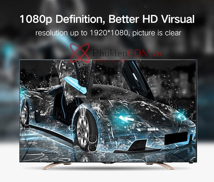 Cáp chuyển đổi VGA Audio to HDMI adapter Ugreen 40213