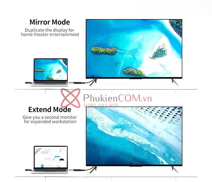 HDMI sang Displayport 4K Ugreen