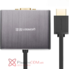 Cáp chia HDMI ra VGA Optical Audio 3.5mm Ugreen 40282