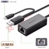 Cáp USB 2.0, Micro USB sang LAN RJ45 Ugreen 30219