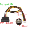 Cáp nguồn ổ cứng iTX PH2.0mm sang SATA 15Pin