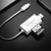 Đầu đọc thẻ Lightning to SD, TF Ugreen 30612